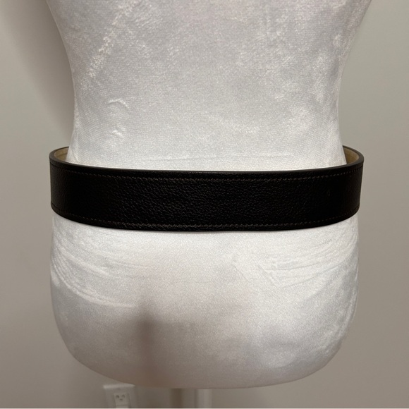 Jacob Women’s Size Small Brown thick Leather Belt Trendy Statement Piece - Picture 5 of 8